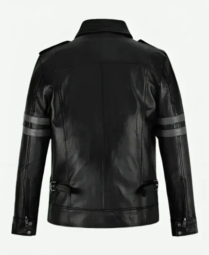 Resident Evil 6 Leon Kennedy’s Black Leather Jacket