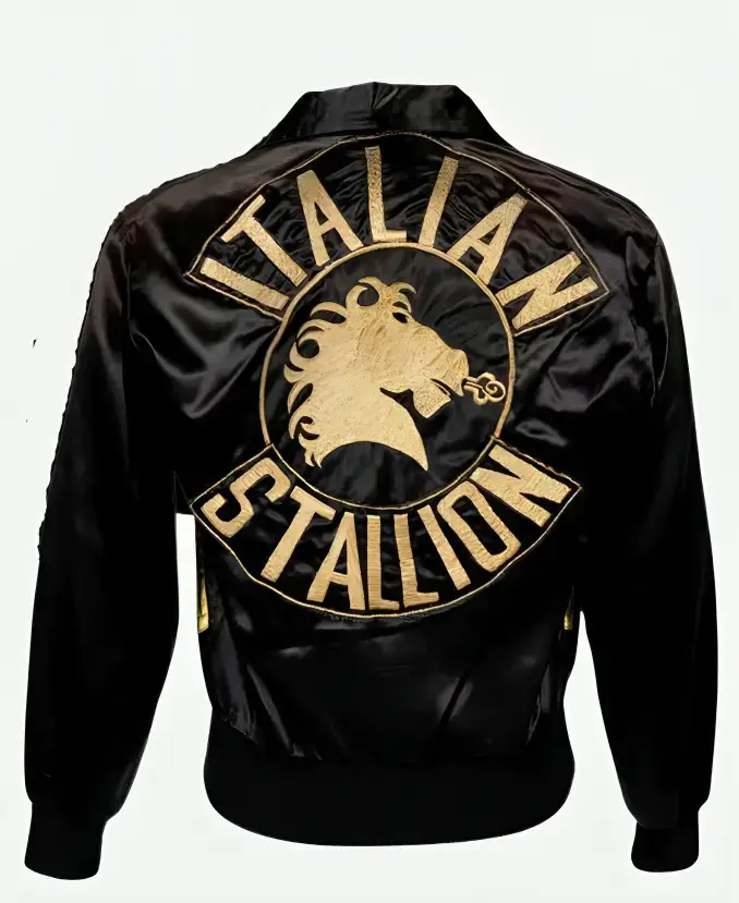 Rocky 3 Italian Stallion Satin Jacket