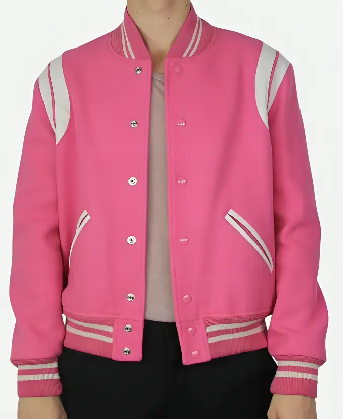 Saint Laurent Teddy Pink Jacket