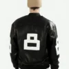 Seinfeld David Puddy 8 Ball Black Jacket