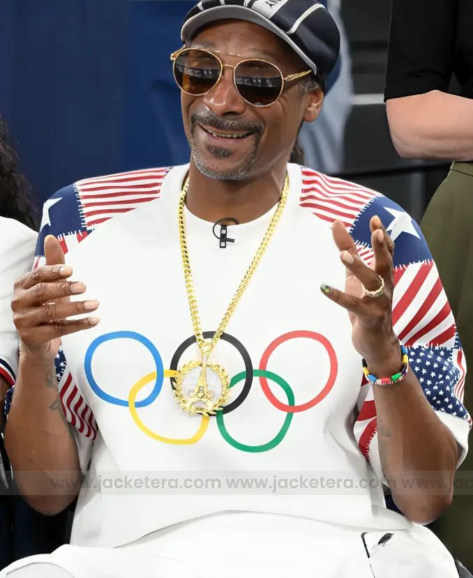 Snoop Dogg Olympic 2024 Basketball Shirt