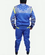 Super Bowl Halftime Show 2022 Snoop Dogg Bandana Blue Tracksuit