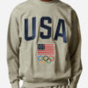 Team USA Olympics 2024 Grey Sweatshirt