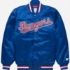 Texas Rangers Classic Royal Satin Jacket