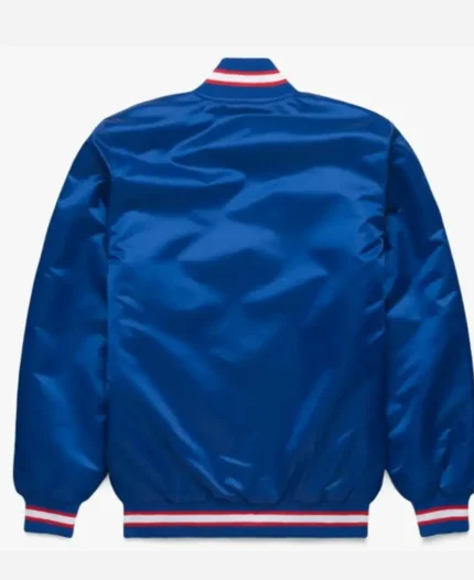 Texas Rangers Royal Satin Jacket