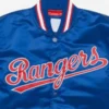 Texas Rangers Classic Royal Blue Satin Jacket