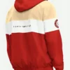 Tommy Hilfiger San Francisco 49ers Red Hooded Pullover Jacket