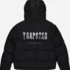 Trapstar Puffer Hooded Black Jacket