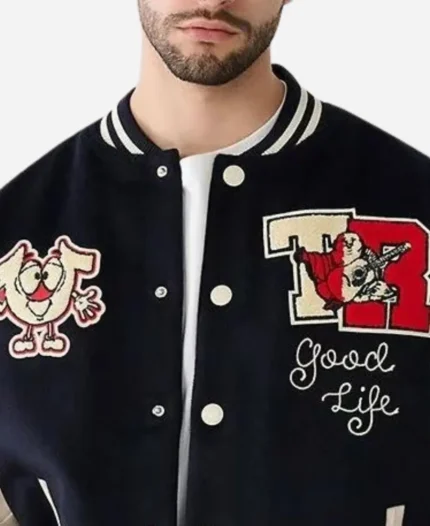 True Religion Varsity Jacket