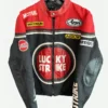 Vintage Lucky Strike Racing Leather Jacket