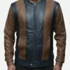 X Men Apocalypse Cyclops Brown Leather Jacket