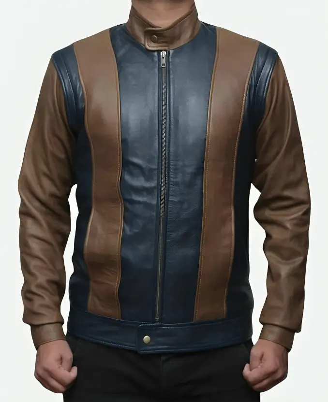 X Men Apocalypse Cyclops Brown Leather Jacket