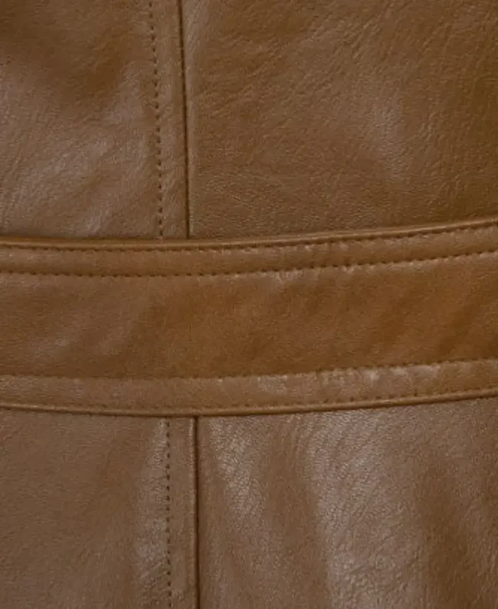 X-Men Brown Leather Coat