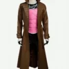 X-Men Channing Tatum Gambit Leather Coat