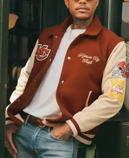 Abercrombie Kansas City Chiefs Varsity Jacket