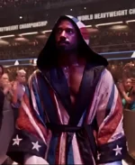 Adonis Creed 3 American Flag Robe For Sale