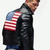 American Flag WWE Leather Jacket