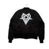 American Rapper Ken Carson Black Varsity Bomber Jacket