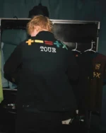 American-Singer-Ed-Sheeran-Tour-Black-Denim-Jacket