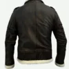 Armor Fallout 4 Bomber Brown Fur Lined Leather Jacket