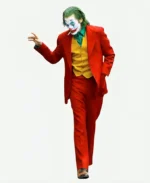 Arthur Fleck Joker Folie à Deux Joaquin Phoenix 2024 Red Suit - Jacket Attire