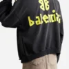 Balenciaga-Tape-Black-Hoodie-Back