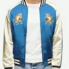 Charlie’s Angels Kristen Stewart Blue Satin Jacket