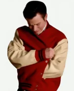 Chris Colfer Glee The Break-up Kurt Hummel Letterman Jacket