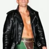 Cody Rhodes US Flag WWE Black Color Leather Jacket For Men And Women