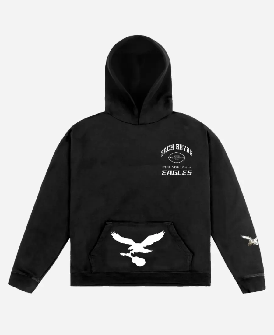 Eagles Zach Bryan hoodie Front