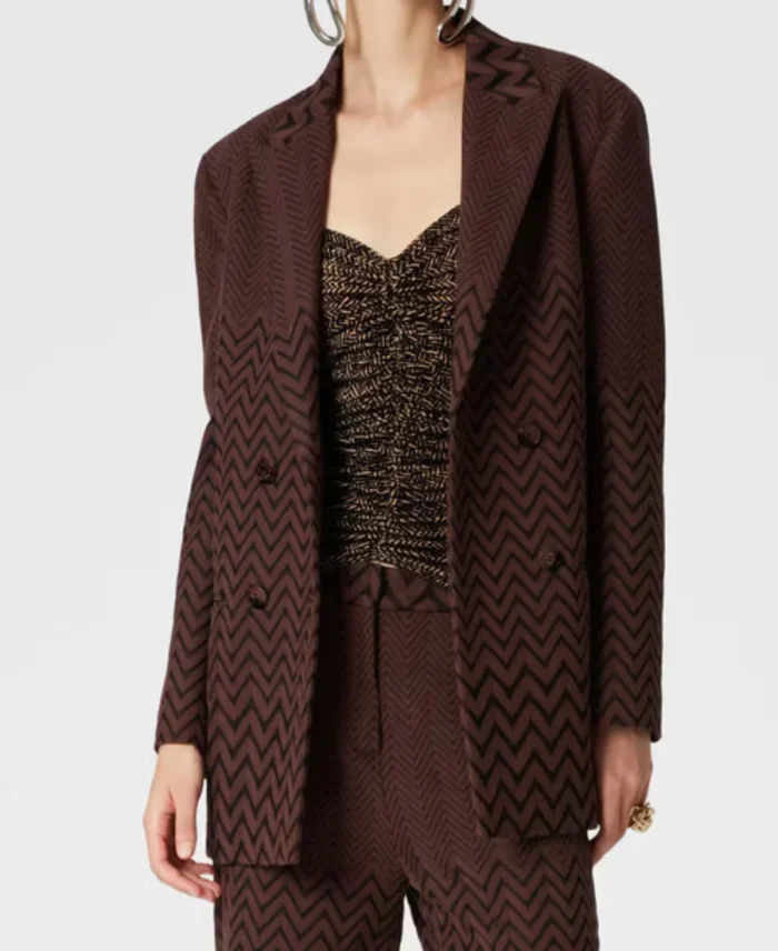 Emily In Paris S04 Ginnie Watson Zigzag Blazer