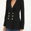 Emily-In-Paris-S04-Press-Junket-2024-Black-Blazer