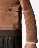 Emily-In-Paris-S4-Eugenio-Franceschini-Brown-Suede-Jacket