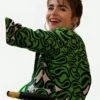 Emily-in-Paris-Season-03-Green-Printed-Coat