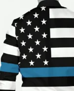 Freedom Life American Flag Blue And Black Bomber Jacket For Men And Women