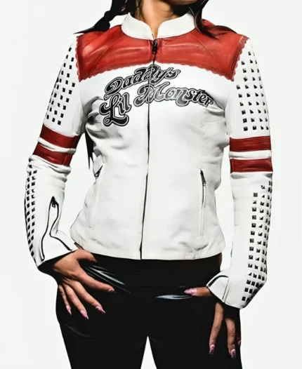 Harley Quinn Daddy’s Lil Monster Leather Jacket