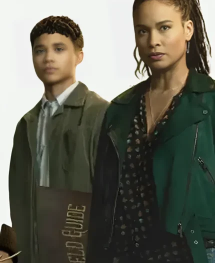 Helen-Grace-The-Spiderwick-Chronicles-Joy-Bryant-Green-Leather-Jacket