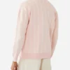 Julien TV Series Emily In Paris Season 4 Samuel Arnold Pink Stripe Cardigan