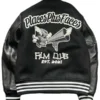 Ken Carson Black Letterman Varsity Bomber Jacket