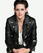 Kristen Stewart Black Leather Jacket Fro Men And Women