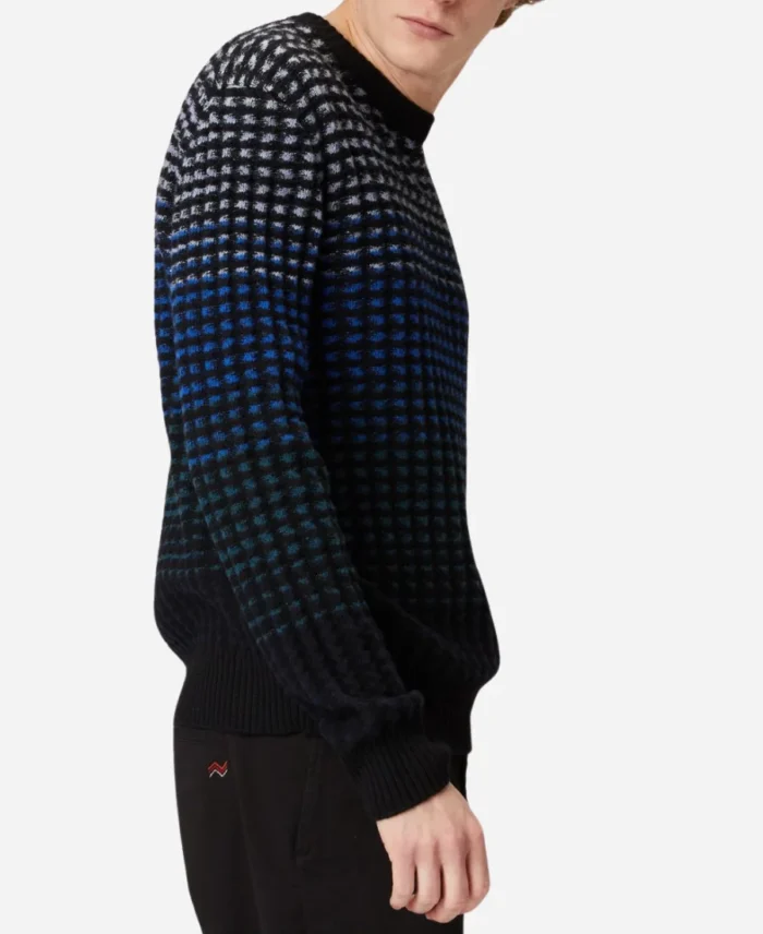 Laurent-Grateau-Emily-In-Paris-S04-Geometric-Print-Sweater