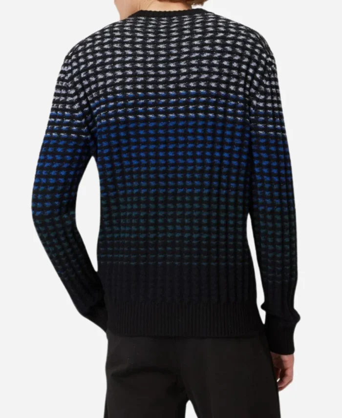 Laurent-Grateau-TV-Series-Emily-In-Paris-Season-4-Arnaud-Binard-Geometric-Print-Sweater