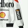 Marlboro-F1-Racing-Motorcycle-White-Bomber-Jacket