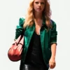 Mia Goth MaXXXine Green Jacket