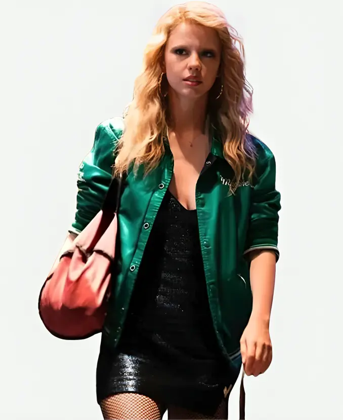 Mia Goth MaXXXine Green Jacket