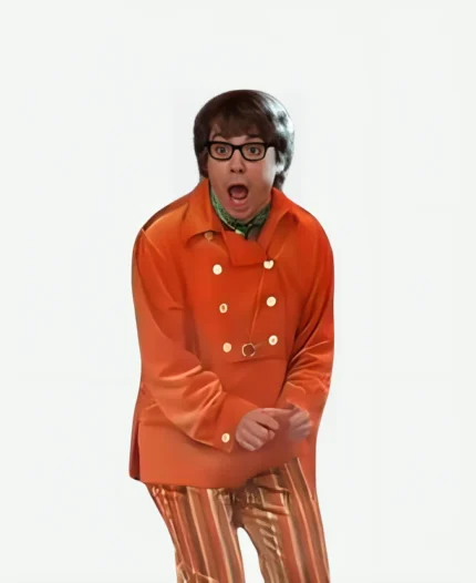 Mike-Myers-1997-Movie-Austin-Powers-Orange-Shirt