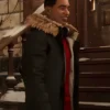 Miles Morales Shearling Jacket