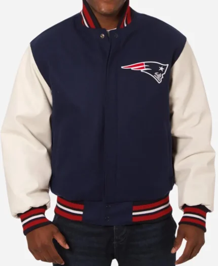 New-England-Patriot-Varsity-Jacket-Front