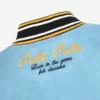 Pelle Light Blue Varsity Jacket