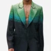 Samuel Arnold Emily In Paris S4 Gradient Embellished Blazer